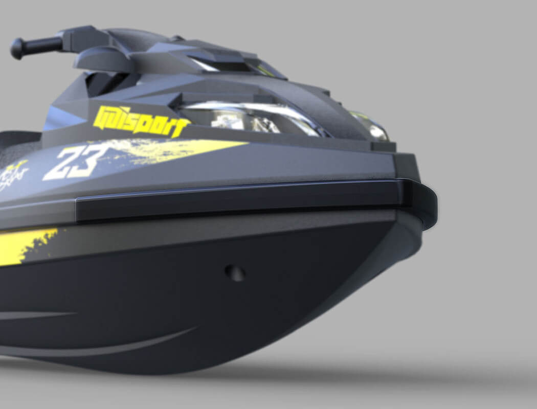 UDIRC Inkfish Jetboat 362Mm Turbojet RTR Brushed (UDI023)