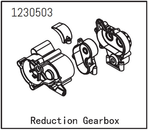 Absima Reduction Gearbox ( AB 1230503)