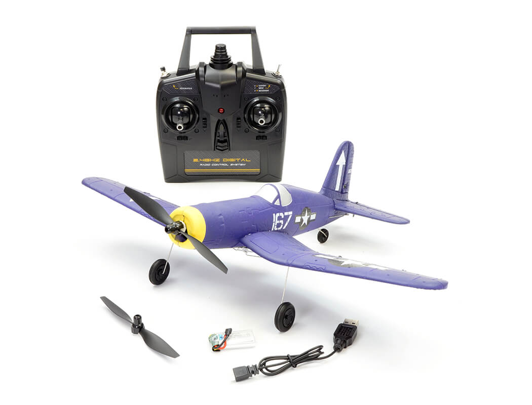 Volantex Corsair F4U 4CH 400mm Brushed W/Gyro EPP RTF (V761-8V2)