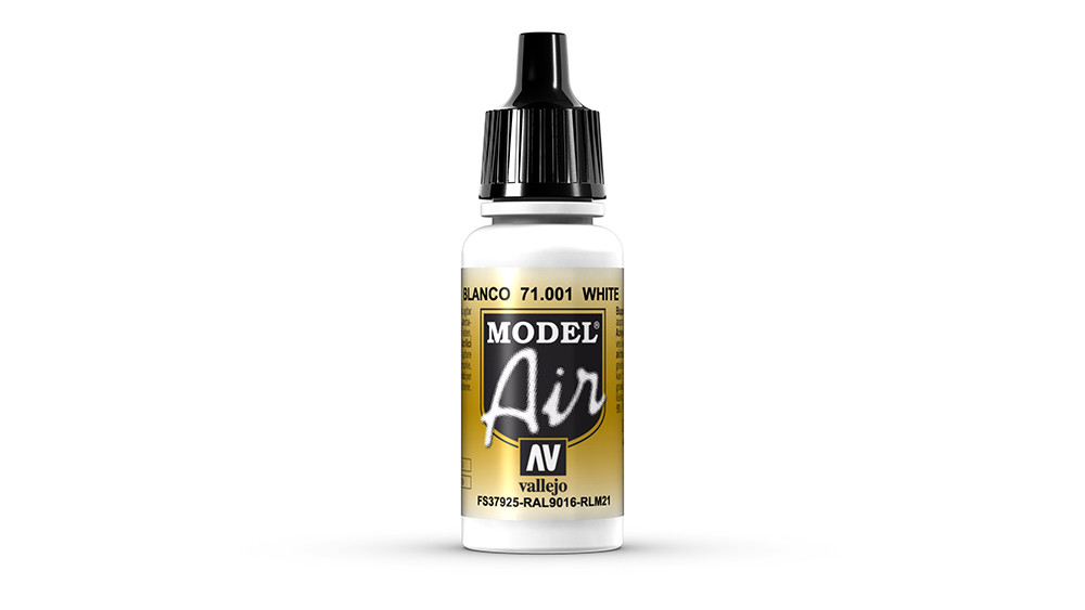 AV Vallejo Model Air 17ml - White (VAL001)