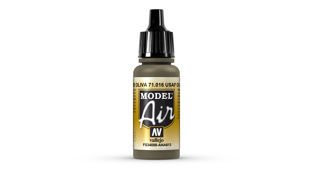 AV Vallejo Model Air 17ml - USAF Olive Drab (VAL016)