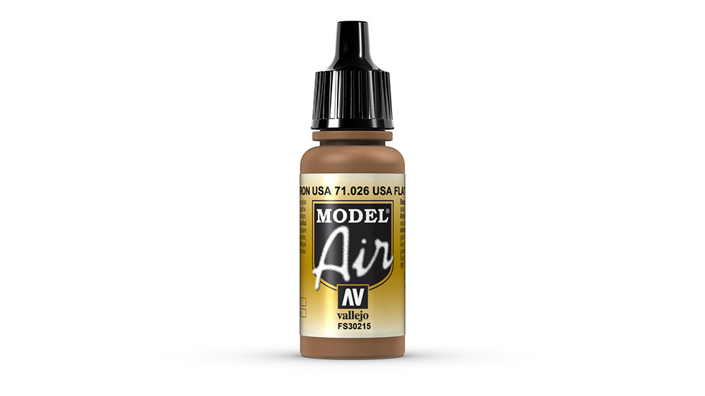 AV Vallejo Model Air 17ml - US Flat Brown (VAL026)