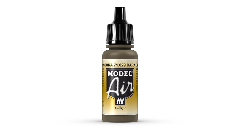 AV Vallejo Model Air 17ml - Dark Earth (VAL029)