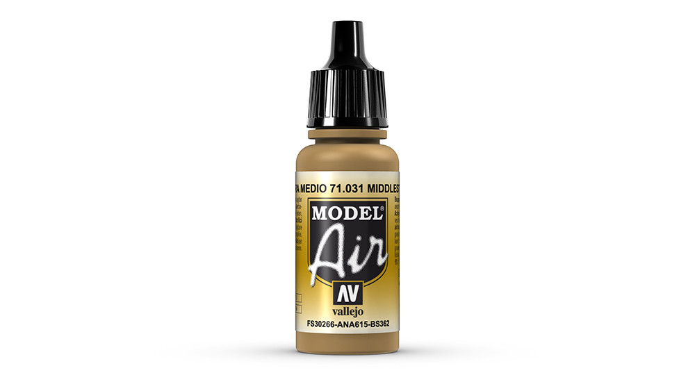 AV Vallejo Model Air 17ml - Middle Stone (VAL031)