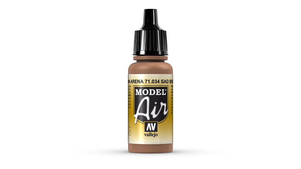 AV Vallejo Model Air 17ml - Sand Brown (VAL034)