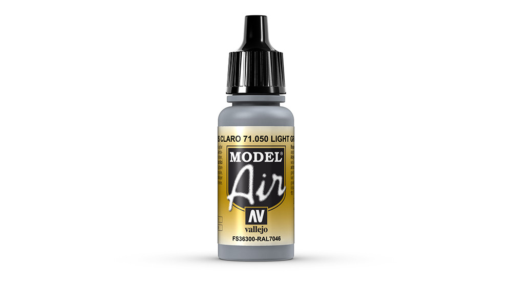 AV Vallejo Model Air 17ml - Light Grey (VAL050)