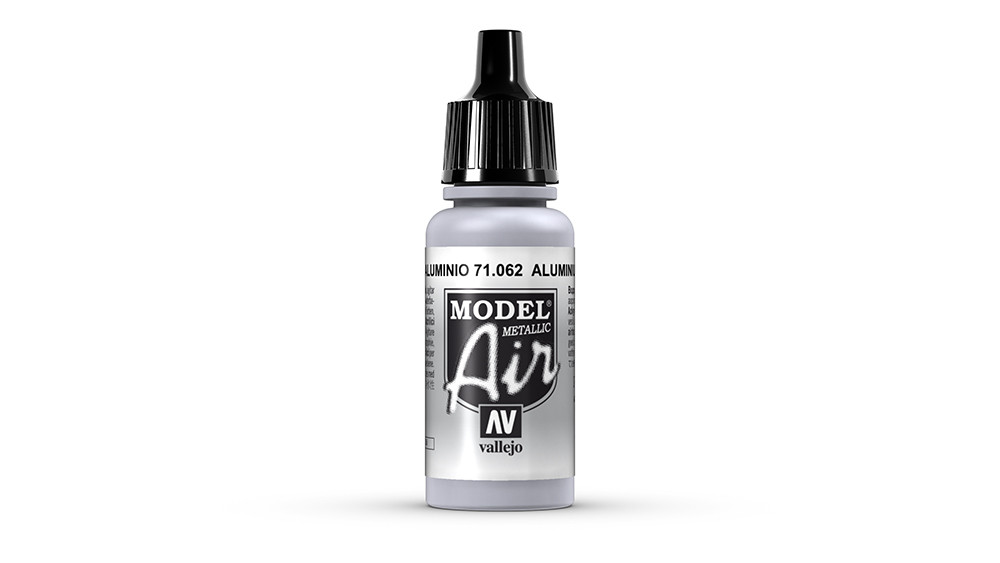 AV Vallejo Model Air 17ml - Aluminium (Metallic) (VAL062)