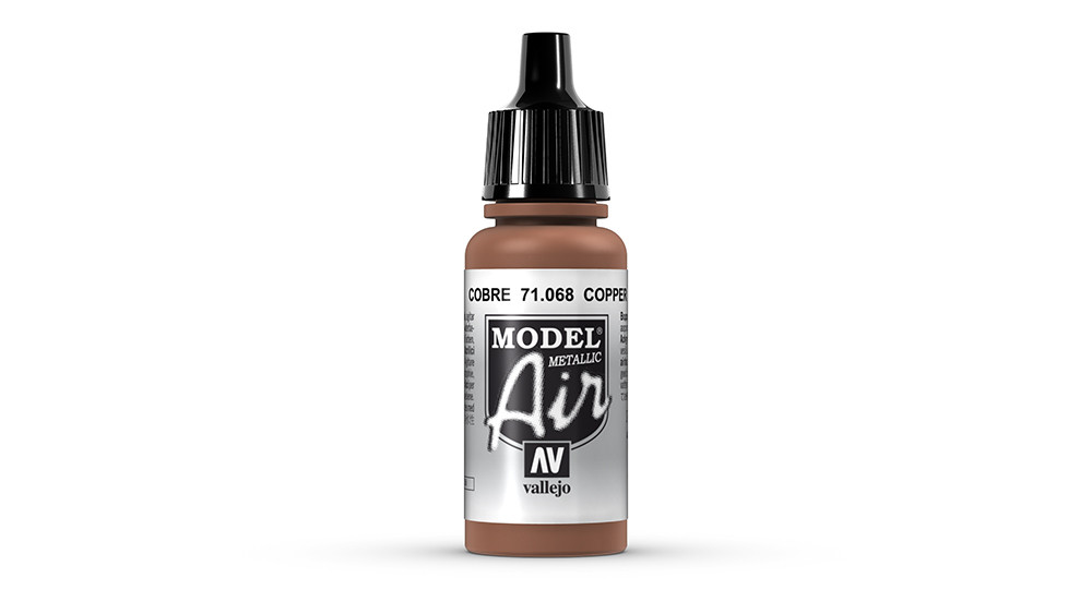 AV Vallejo Model Air 17ml - Copper (Metallic) (VAL068)
