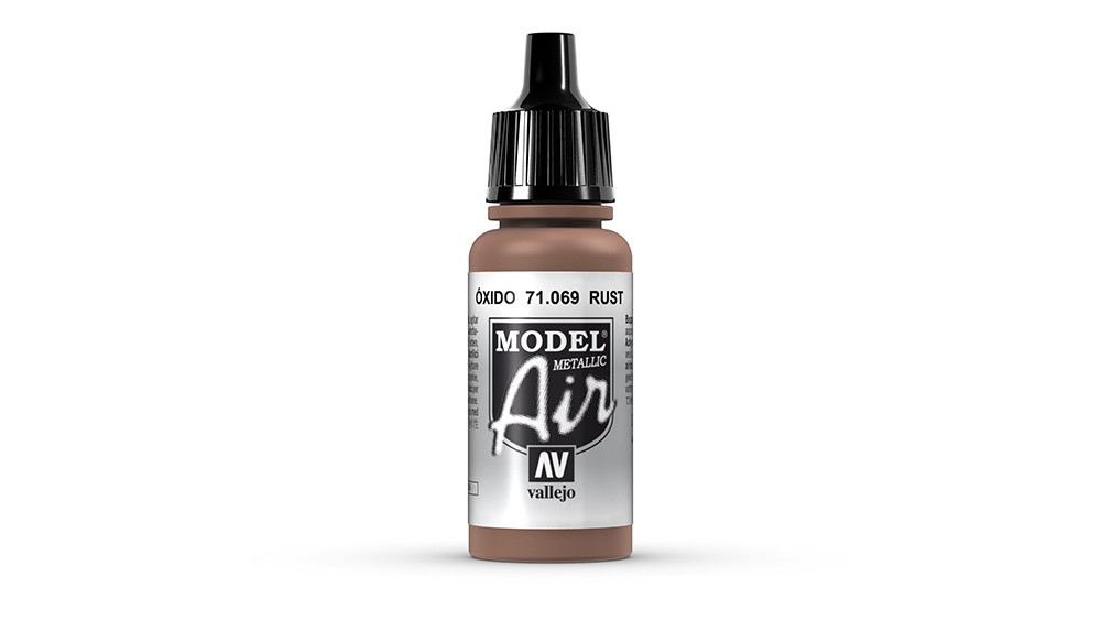 AV Vallejo Model Air 17ml - Rust (Metallic) (VAL069)