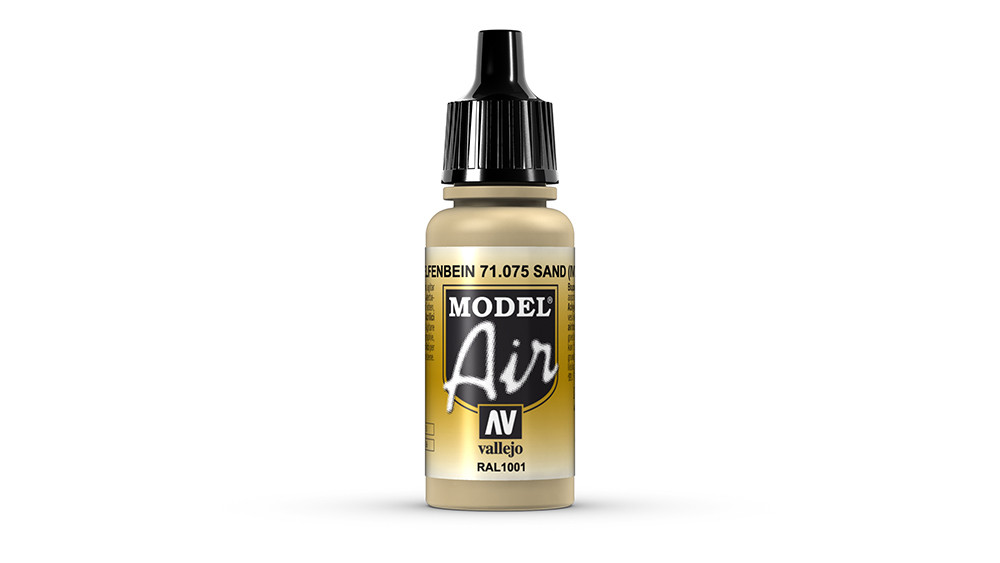 AV Vallejo Model Air 17ml - Sand (Ivory) (VAL075)