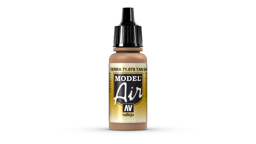 AV Vallejo Model Air 17ml - Tan Earth (VAL079)