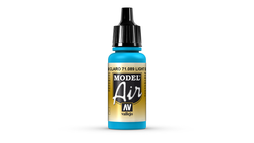 AV Vallejo Model Air 17ml - Light Sea Blue (VAL089)