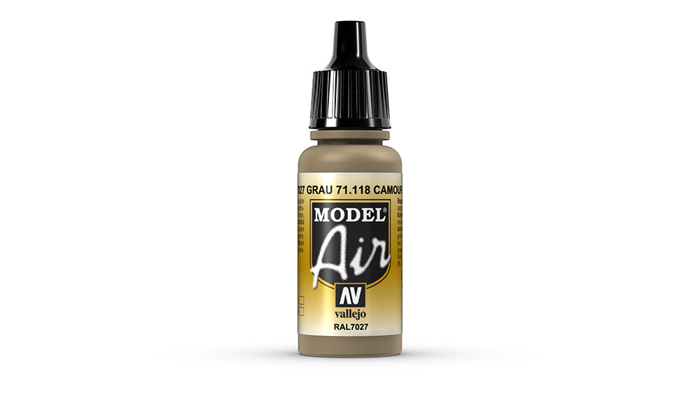 AV Vallejo Model Air 17ml - Camouflage Grey RAL7027 (VAL118)