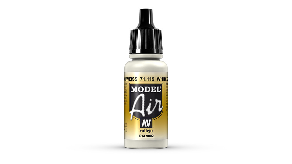 AV Vallejo Model Air 17ml - White Grey RAL9002 (VAL119)