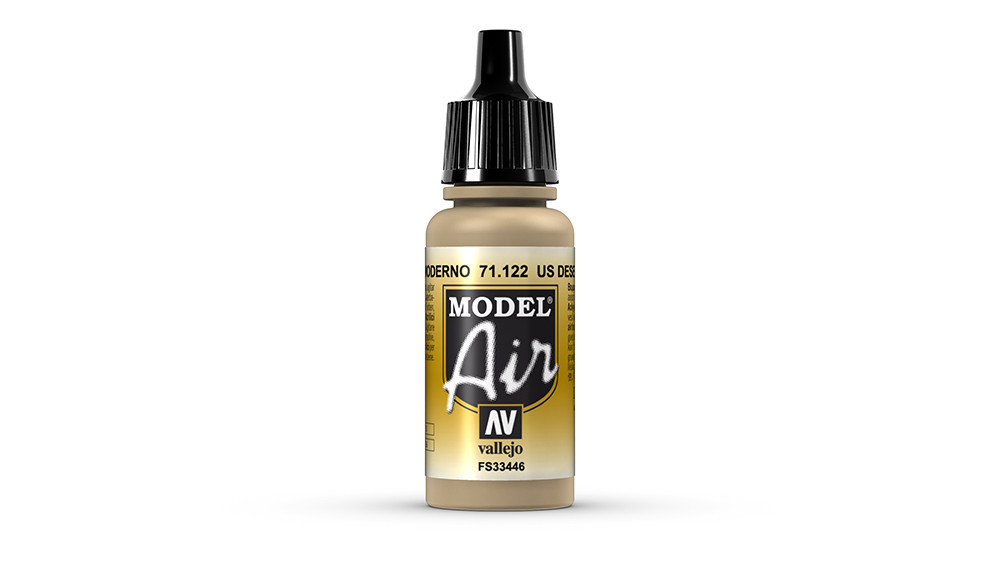 AV Vallejo Model Air 17ml - US Desert Armour 686 (VAL122)