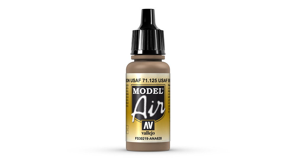 AV Vallejo Model Air 17ml - USAF Brown (VAL125)