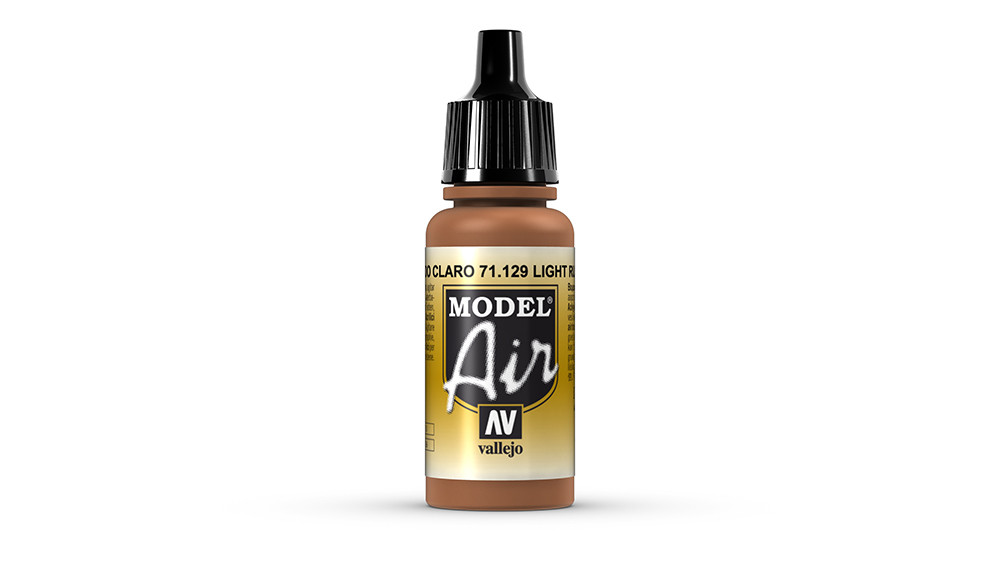 AV Vallejo Model Air 17ml - Light Rust (VAL129)