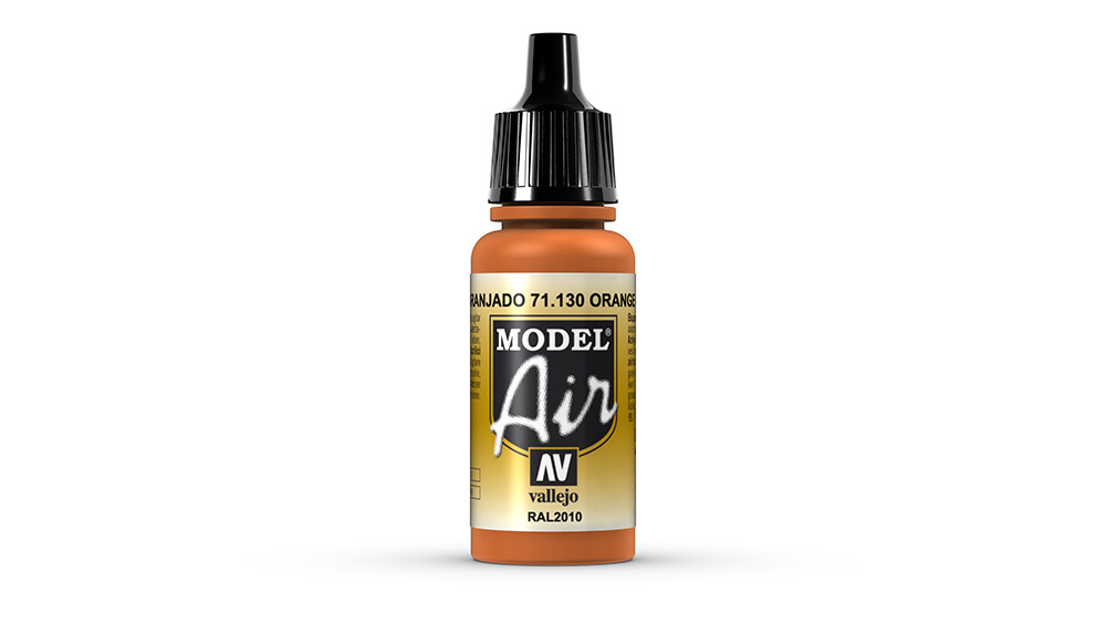 AV Vallejo Model Air 17ml - Orange Rust (VAL130)
