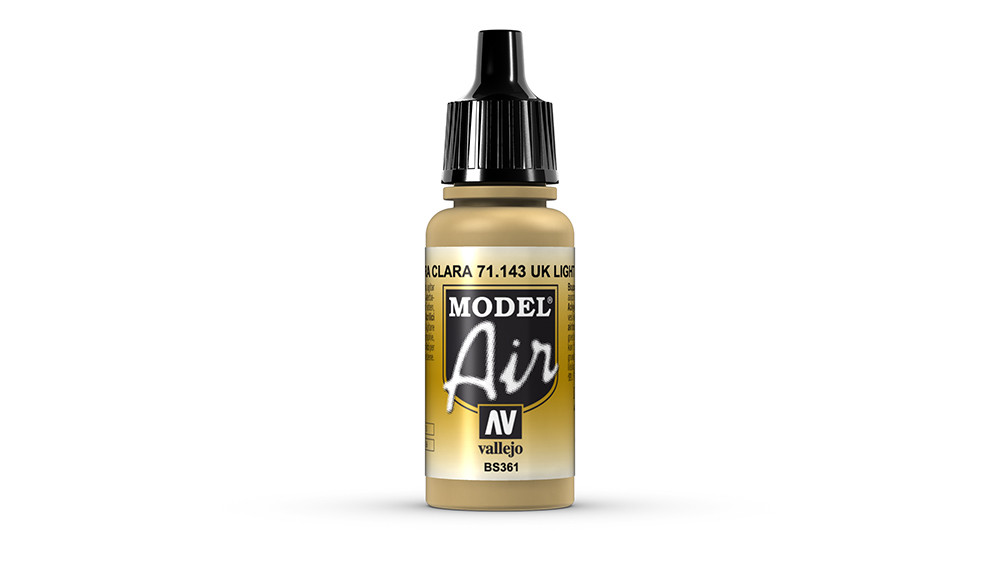 AV Vallejo Model Air 17ml - UK Light Stone 61 (VAL143)