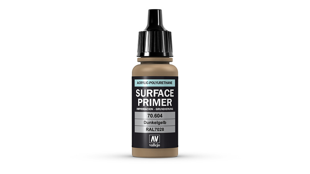 AV Polyurethane 17ml - Primer German Dark Yellow (RAL 7028) (VAL70604)