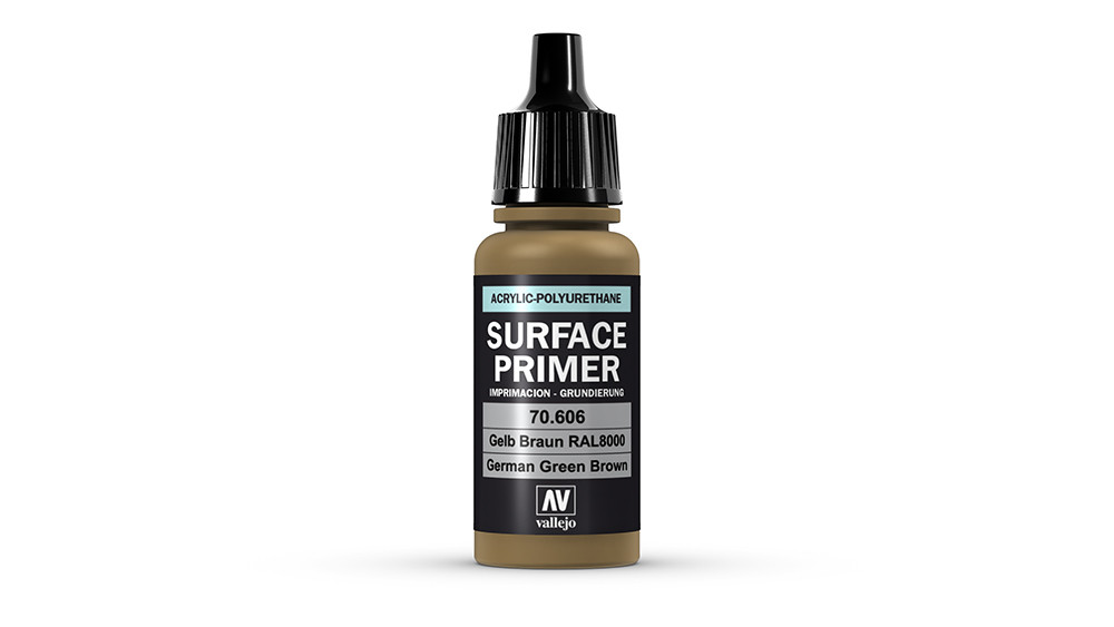 AV Polyurethane 17ml - Primer German Green Brown (RAL 8000) (VAL70606)