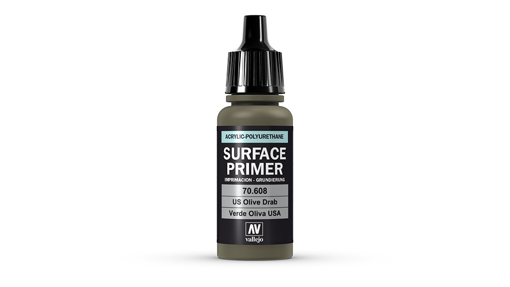 AV Polyurethane 17ml - Primer US Olive Drab (VAL70608)