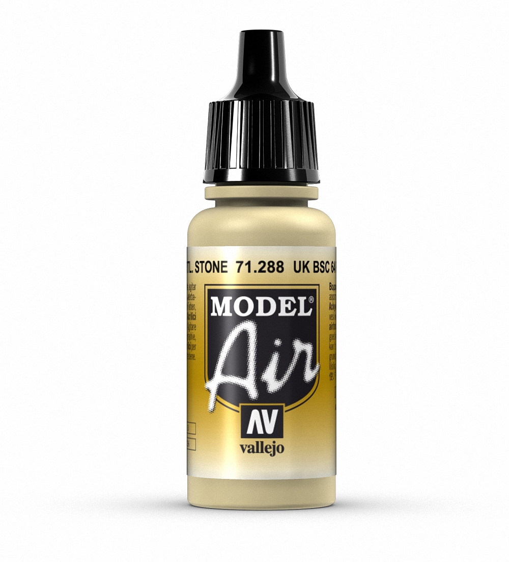 AV Vallejo Model Air 17ml - UK BSC 64 Portland Stone (VAL71288)