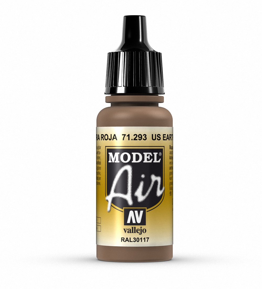 AV Vallejo Model Air 17ml - Us Earth Red (VAL71293)