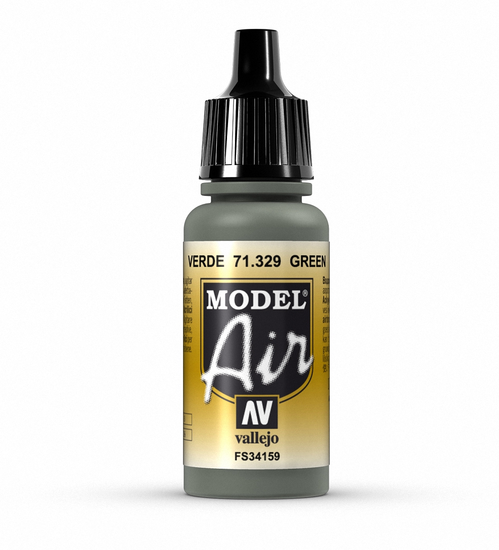 AV Vallejo Model Air 17ml - Green (VAL71329)