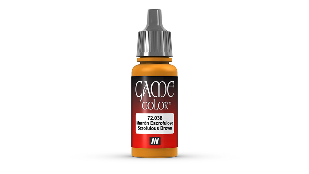 AV Vallejo Game Color 17ml - Scrofulous Brown (VAL72038)