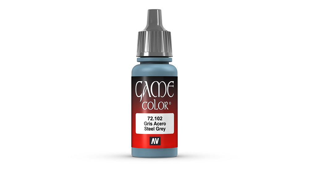 AV Vallejo Game Color 17ml - Steel Grey (VAL72102)