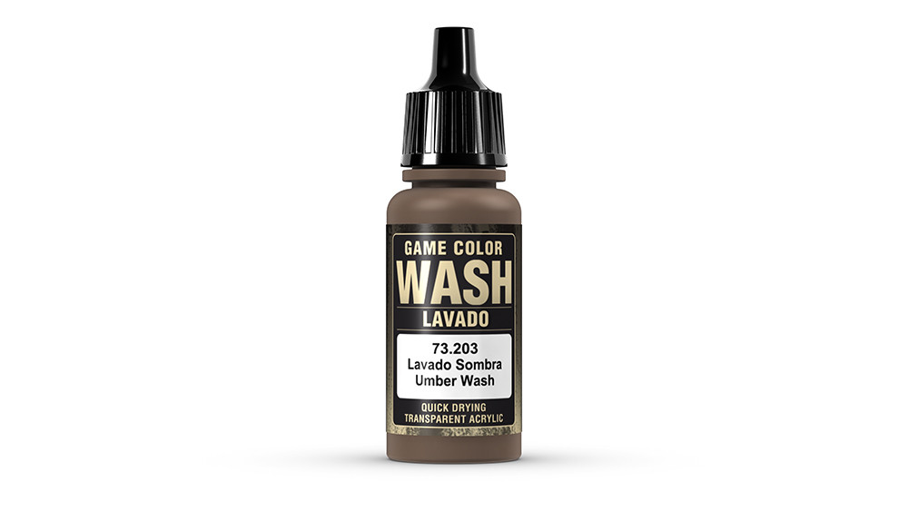 AV Vallejo Game Washes 17ml - Umber (VAL73203)