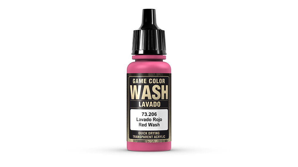 AV Vallejo Game Washes 17ml - Red (VAL73206)