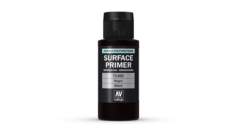 AV Vallejo Polyurethane - Primer Black 60ml (VAL73602)