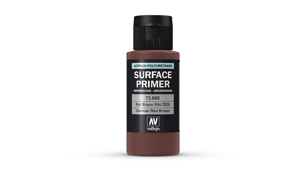 AV Vallejo Polyurethane - Primer German Red Brown (RAL 8012) 60ml (VAL73605)