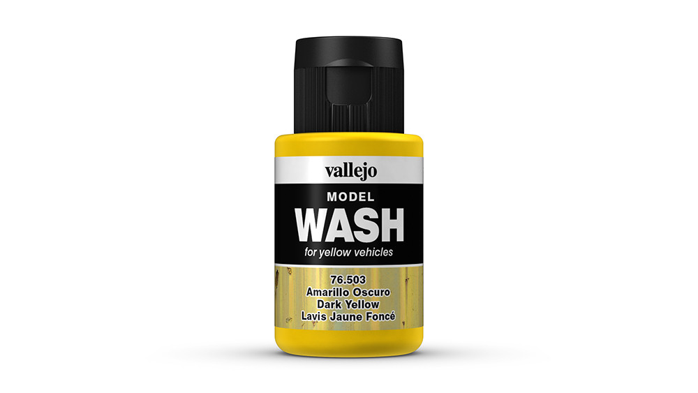 AV Vallejo Model Wash 35ml - Dark Yellow Wash (VAL76503)