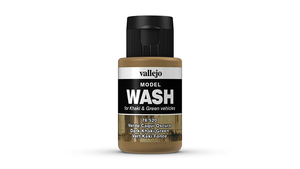 AV Vallejo Model Wash 35ml - Dark Khaki Green Wash (VAL76520)