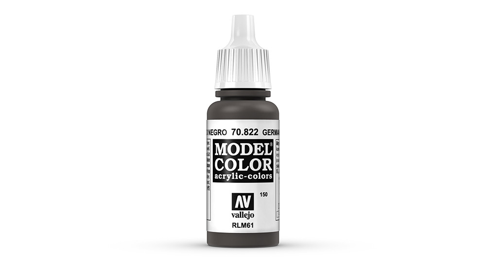 AV Vallejo Model Color 17ml - German Cam Black Brown (VAL822)