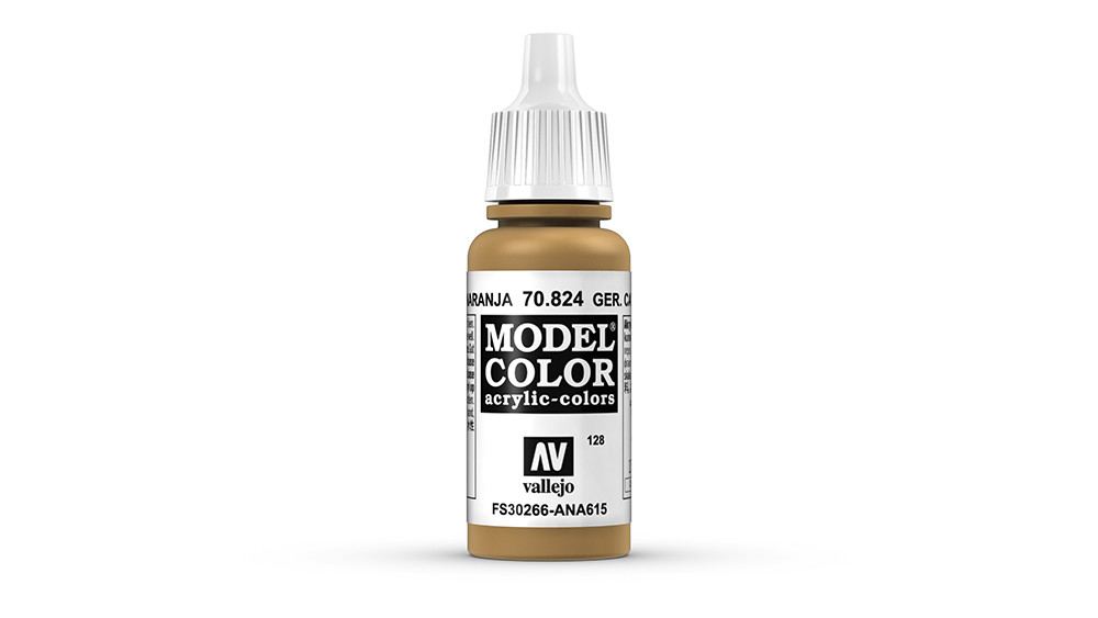 AV Vallejo Model Color 17ml - German Cam. Orange Ochre (VAL824)