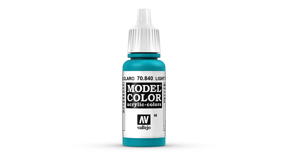 AV Vallejo Model Color 17ml - Light Turquoise (VAL840)