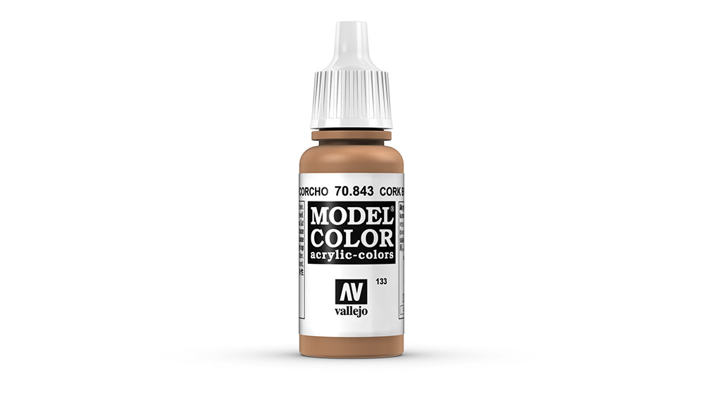 AV Vallejo Model Color 17ml - Cork Brown (VAL843)