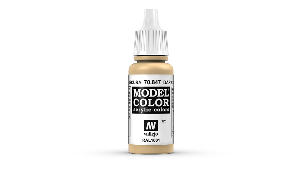 AV Vallejo Model Color 17ml - Dark Sand (VAL847)