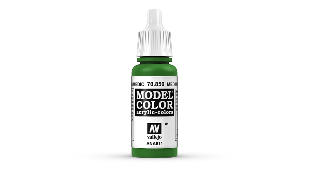 AV Vallejo Model Color 17ml - Medium Olive (VAL850)