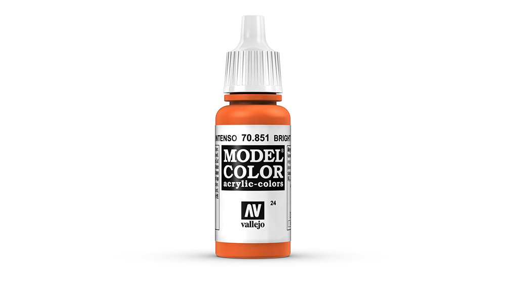 AV Vallejo Model Color 17ml - Bright Orange (VAL851)