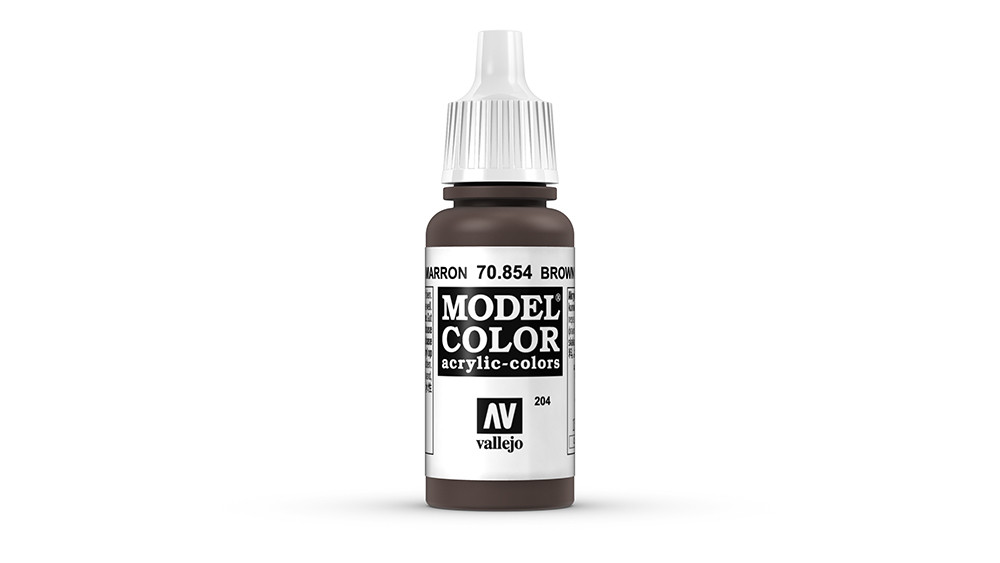 AV Vallejo Model Color 17ml - Brown Glaze (VAL854)