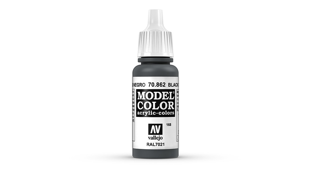 AV Vallejo Model Color 17ml - Black Grey (VAL862)