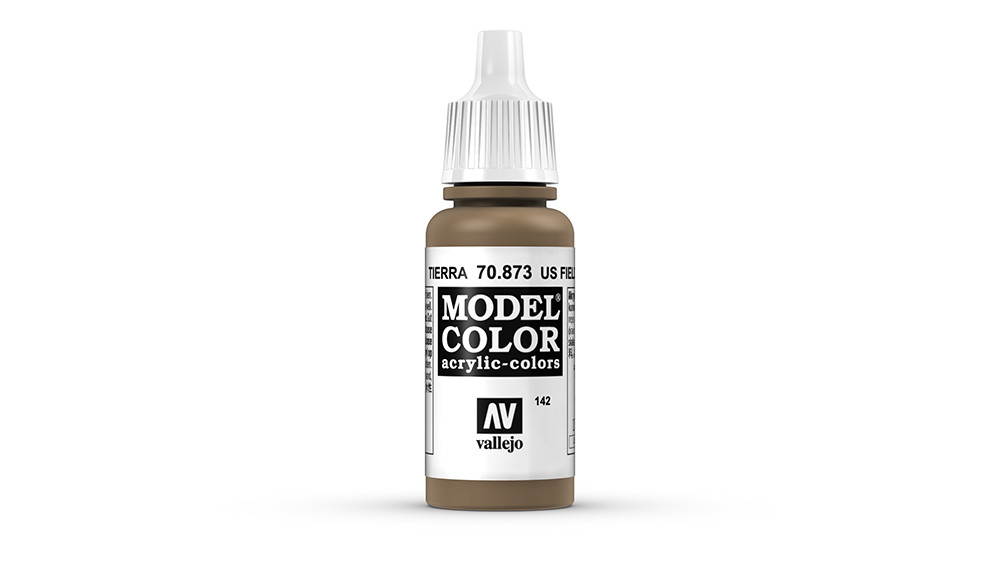 AV Vallejo Model Color 17ml - US Field Drab (VAL873)