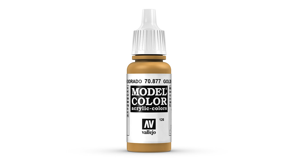 AV Vallejo Model Color 17ml - Goldbrown (VAL877)