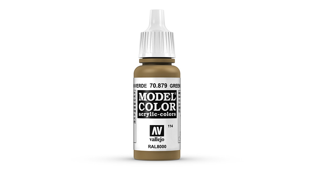 AV Vallejo Model Color 17ml - Green Brown (VAL879)