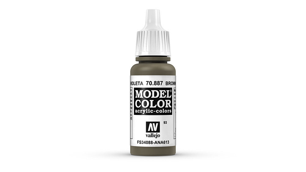 AV Vallejo Model Color 17ml - US Olive Drab (VAL887)